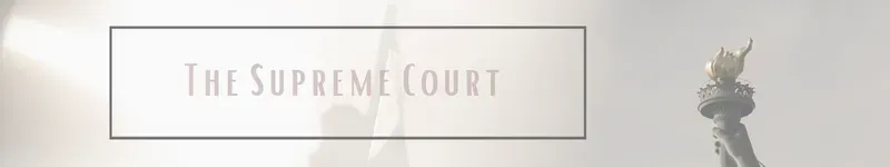 supreme court banner